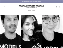 Tablet Screenshot of modelsmodelsmodels.com